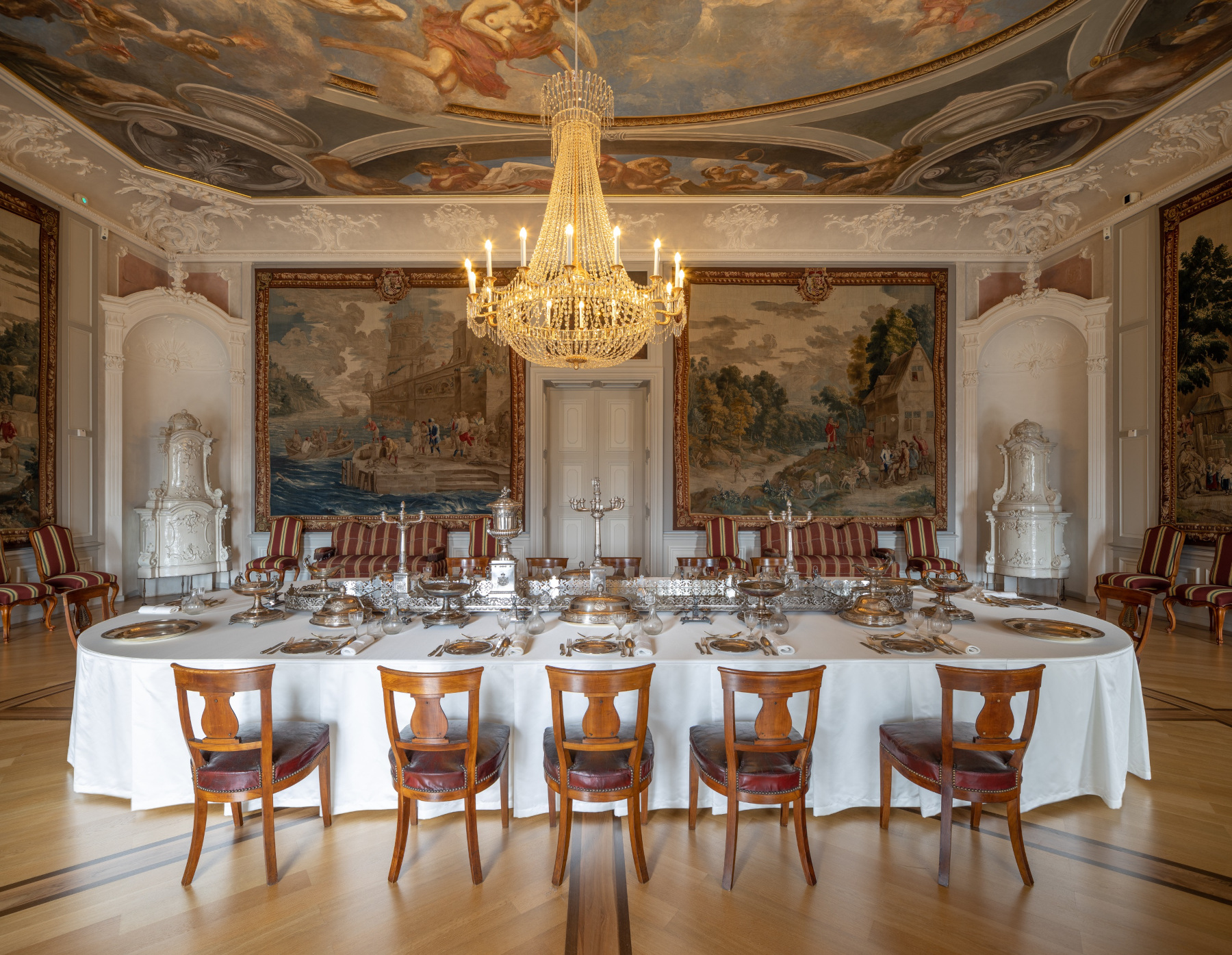 Barockschloss Mannheim, Innen, Speisezimmer