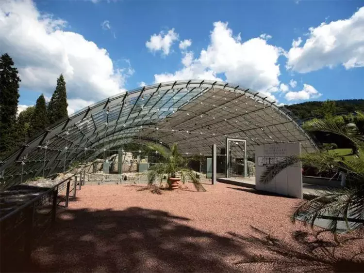 Foto: Staatliche Schlösser und Gärten Baden-Württemberg, Achim Mende Römische Badruine in Badenweiler