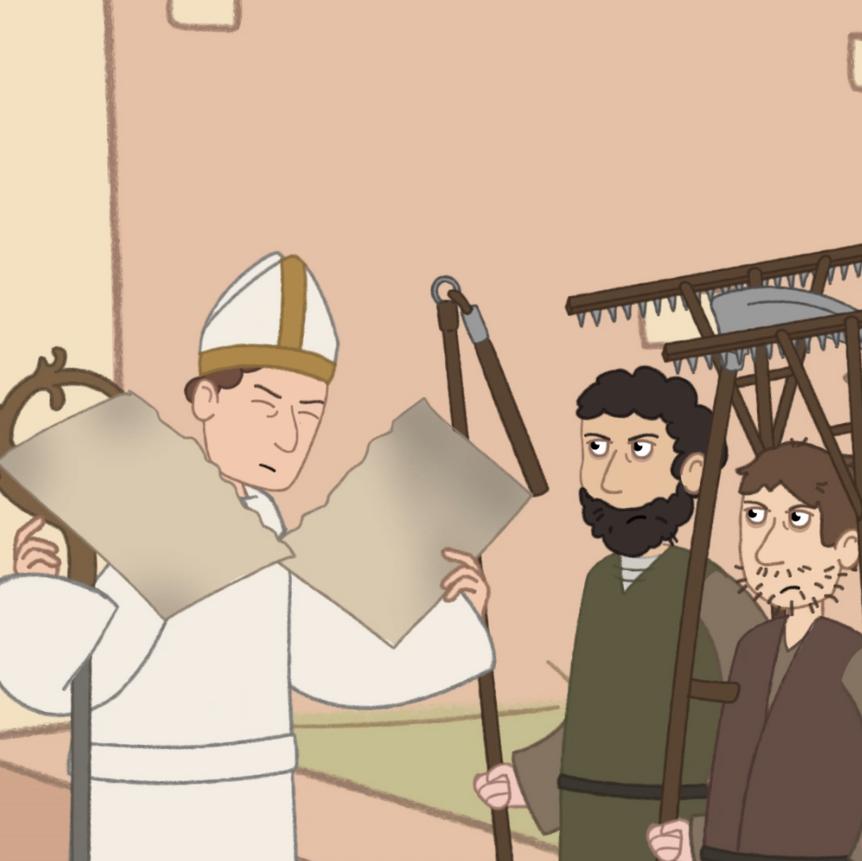 Ausschnitt aus dem Film "Klostersturm"