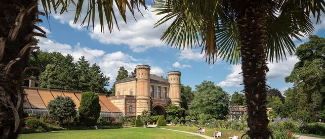 Botanischer Garten Karlsruhe, Außenaufnahme