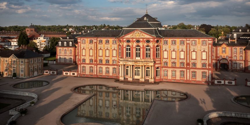 Schloss Bruchsal, Außenansicht