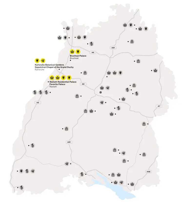 Illustration: Staatliche Schlösser und Gärten Baden-Württemberg, JUNG Kommunikation GmbH Karlsruhe & surrounding area