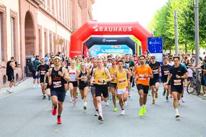Barockschloss Mannheim, Event, BAUHAUS Firmenlauf, Start