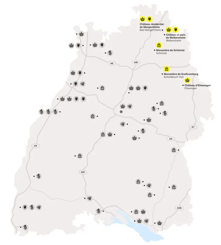 illustration: Staatliche Schlösser und Gärten Baden-Württemberg, JUNG:Kommunikation GmbH Région Hohenlohe & Ellwangen