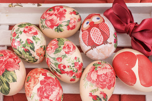 Schloss Favorite Rastatt, Event, Ostereierworkshop, acht Eier